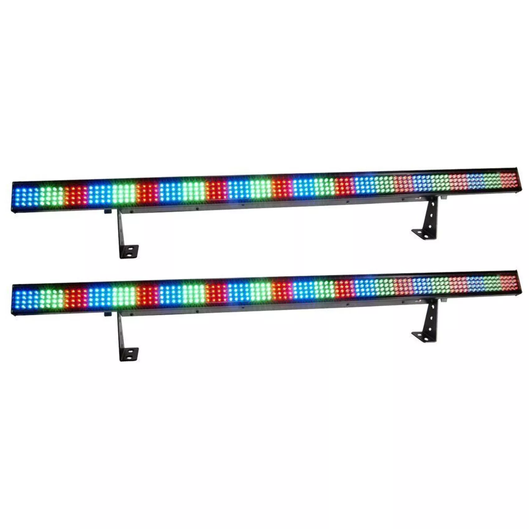 (2) Chauvet COLORSTRIP 4 Channel DMX LED DJ Light Bar Effects Color Strip x 2