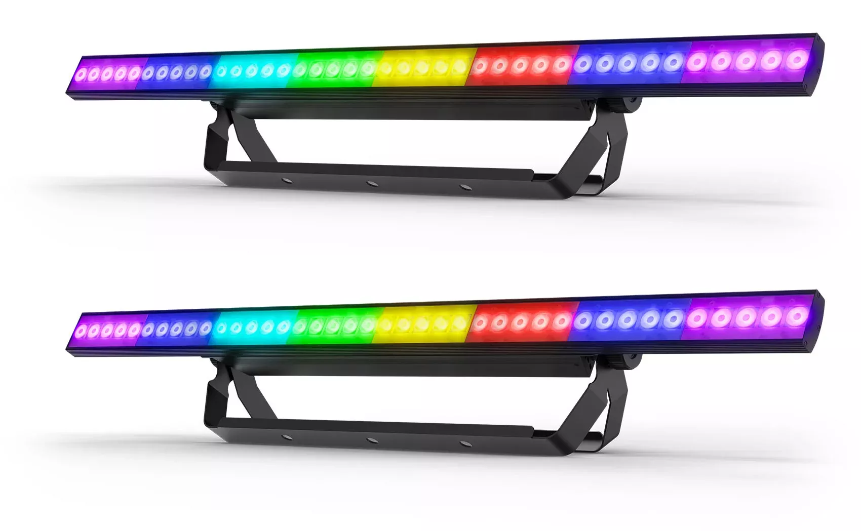 (2) Chauvet DJ COLORSTRIP PIX ILS LED DMX Light Bar Strips w/ Eye-Candy FX