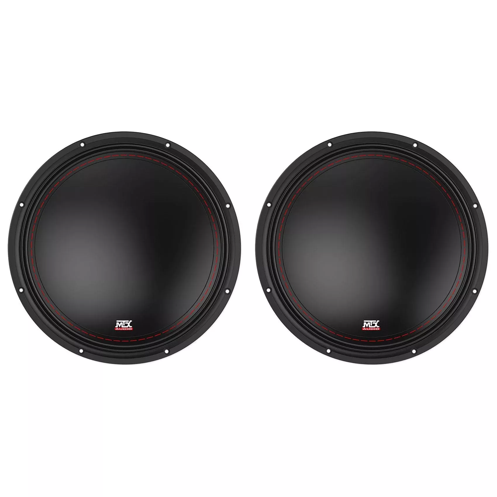(2) MTX 3512-04 12" 1000 Watt Peak SVC 4-ohm Car Audio Subwoofers