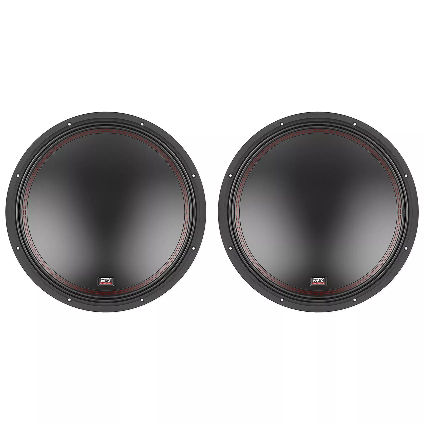 (2) MTX 5515-44 15" 1600 Watt Peak DVC 4-ohm Car Audio Subwoofers Subs