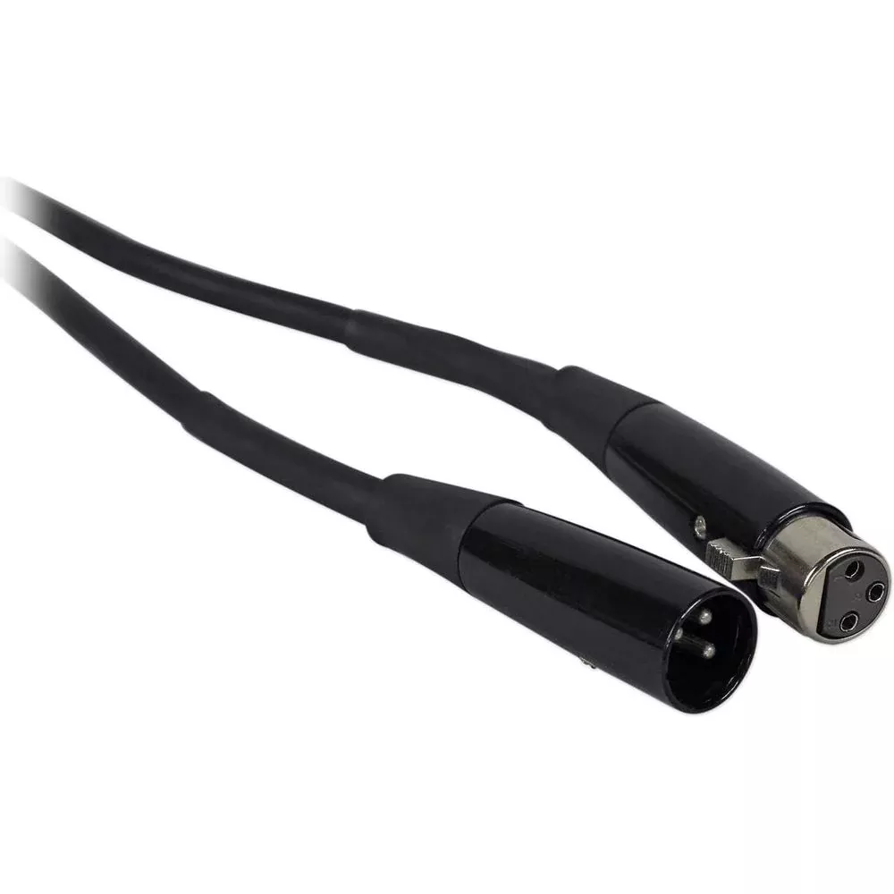 (2) Rockville RDX3M50 50 Foot 3 Pin DMX Lighting Cables 100% OFC Female to Male