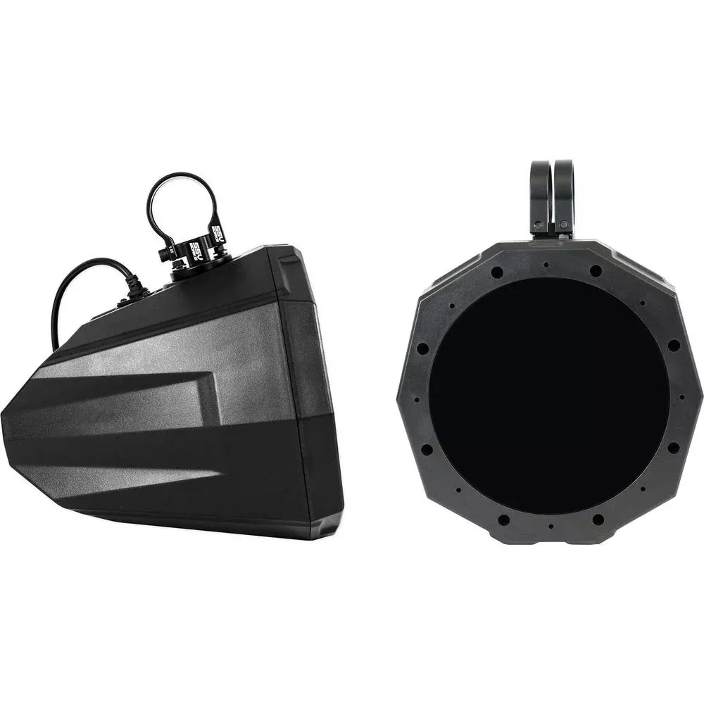 (2) SSV WORKS 8" Speaker Swivel Cage Pods w/1.75" Clamps For Polaris RZR/ATV/UTV