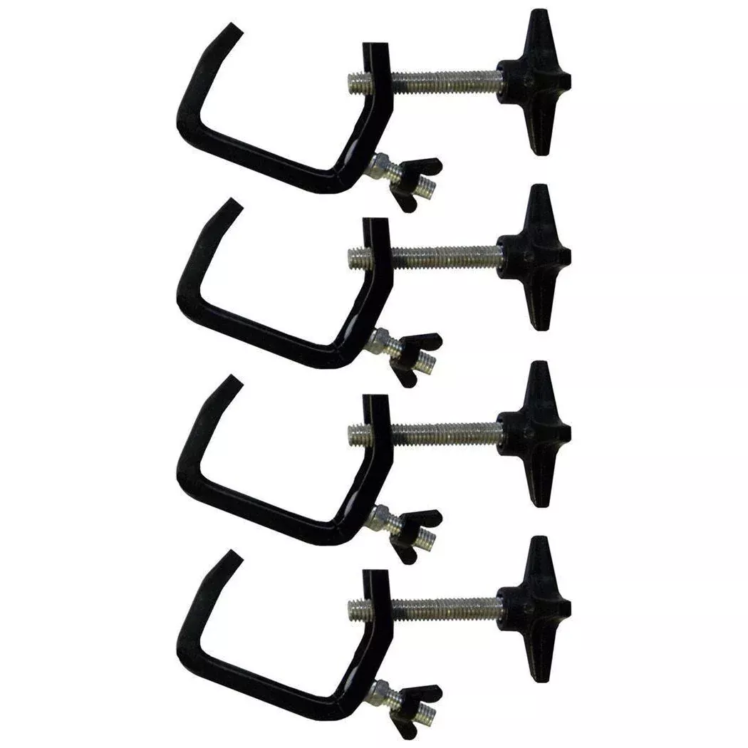 (4) Chauvet CLP-03 Standard C Clamps Light Mounting Lighting Truss Mounts CLP03