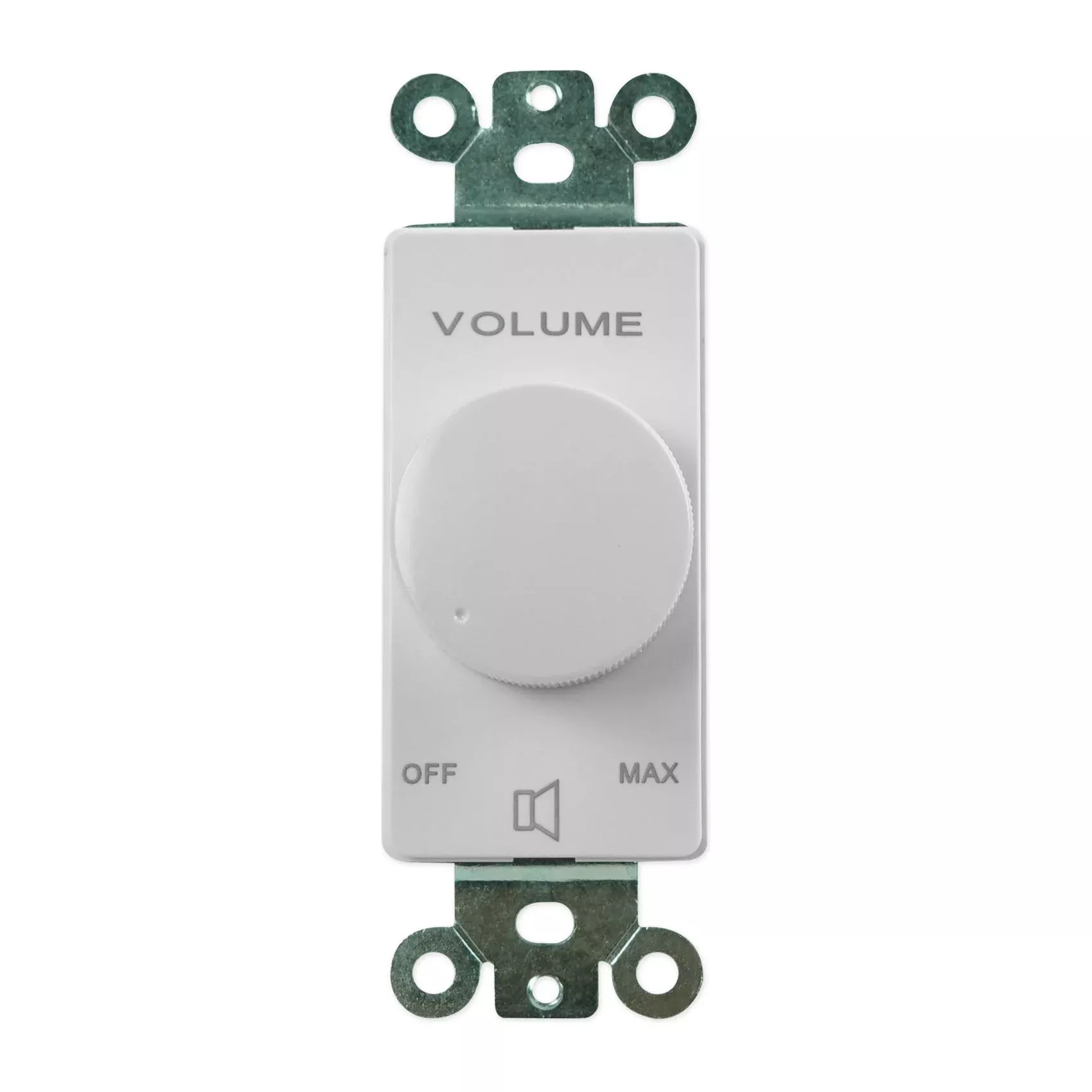 (4) Rockville VOL7035 White 35w 70v Wall Volume Control Zone Controllers