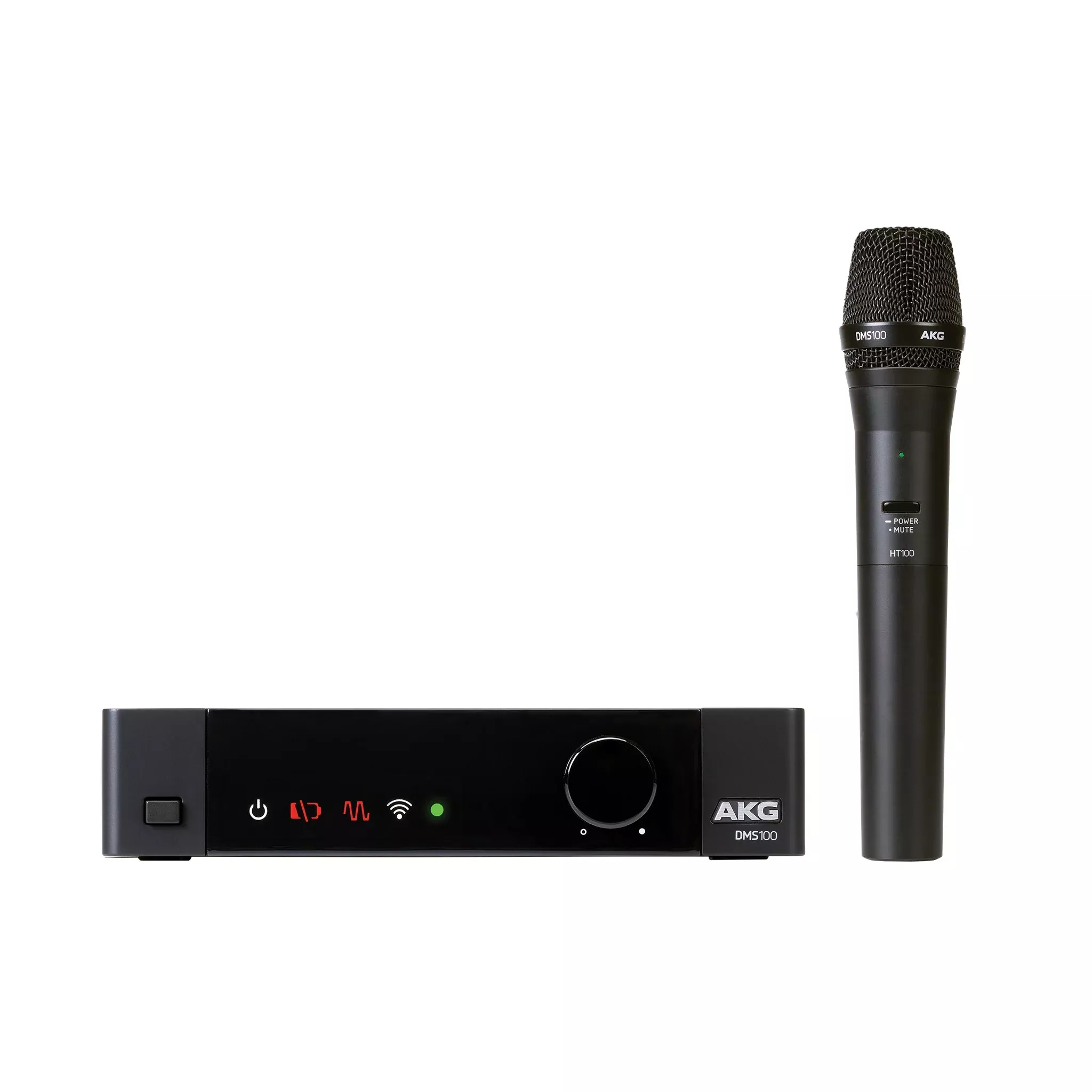AKG DMS100 4-Channel 2.4GHz Digital Wireless Handheld Microphone System