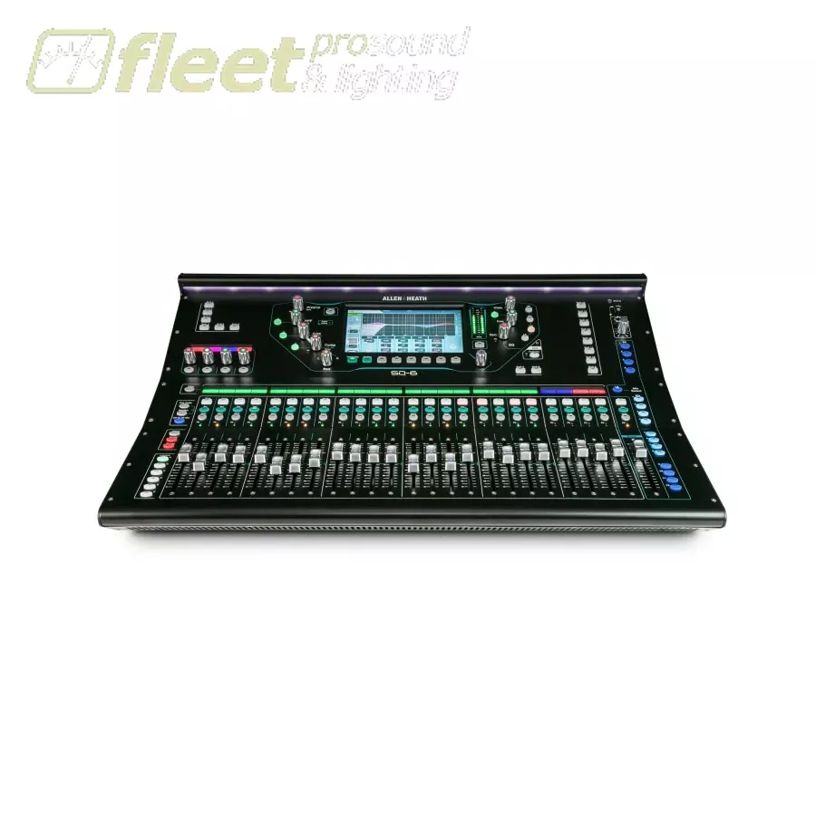 Allen & Heath SQ-6 48-Channel / 24-Fader Digital Mixer