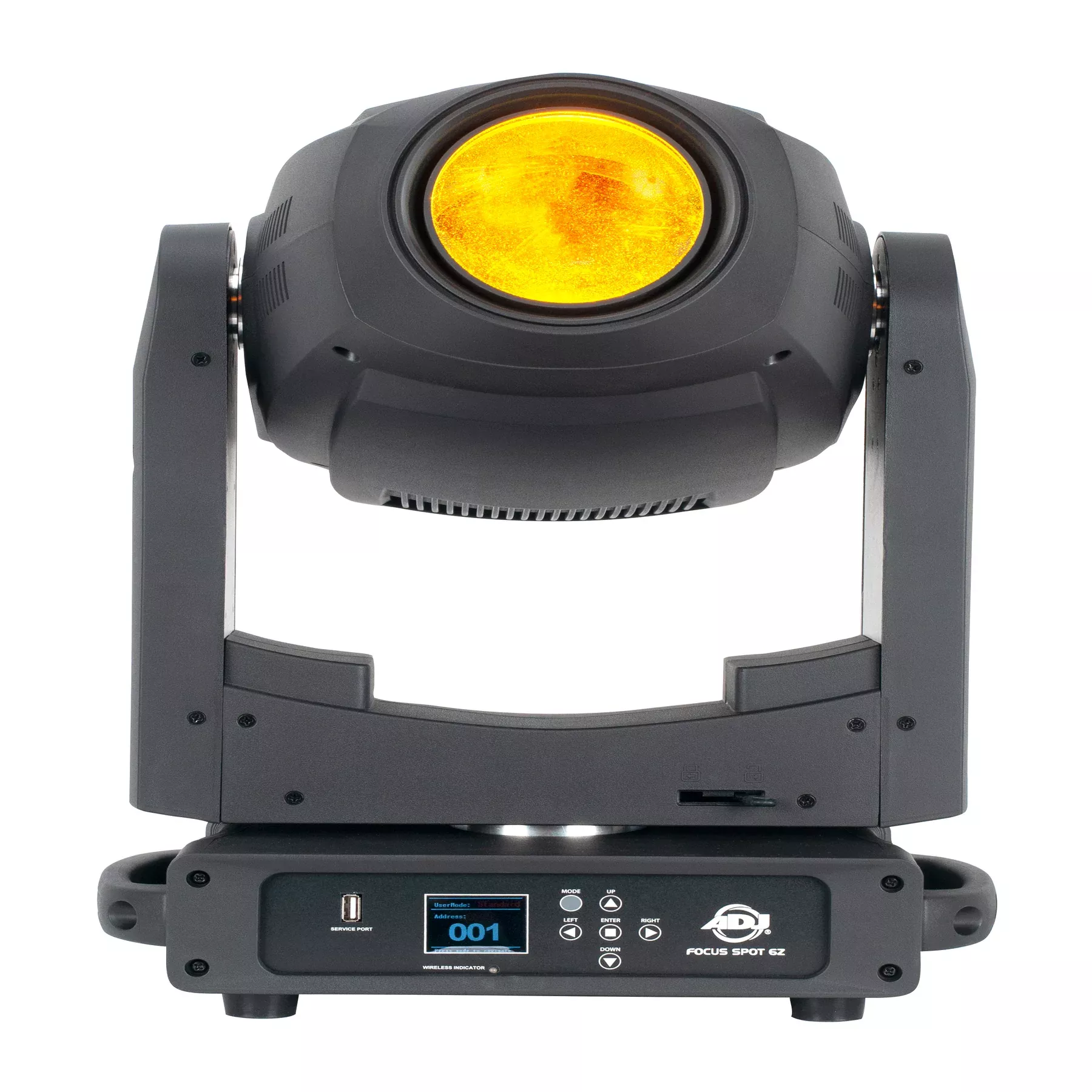 American DJ FOCUS SPOT 6Z 300W GOBO DMX Cool White LED Moving Head Stage Light