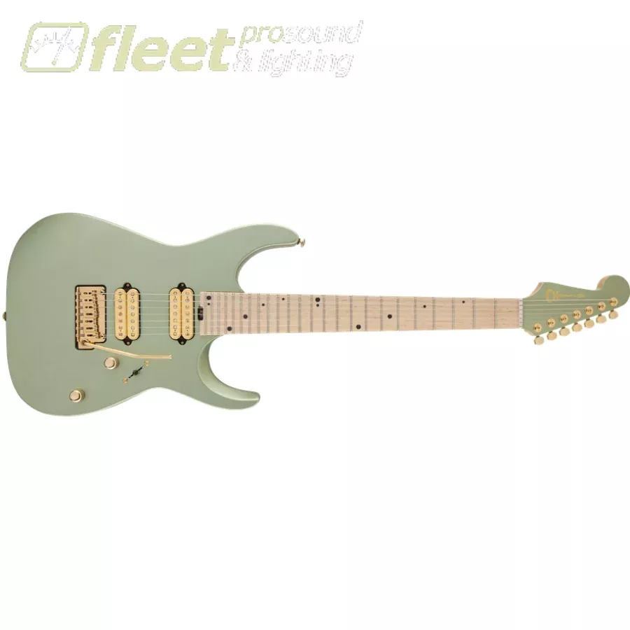 Charvel 2979411578 ANGEL VIVALDI SIGNATURE DK24-7 NOVA, MAPLE FINGERBOARD, SATIN SAGE GREEN