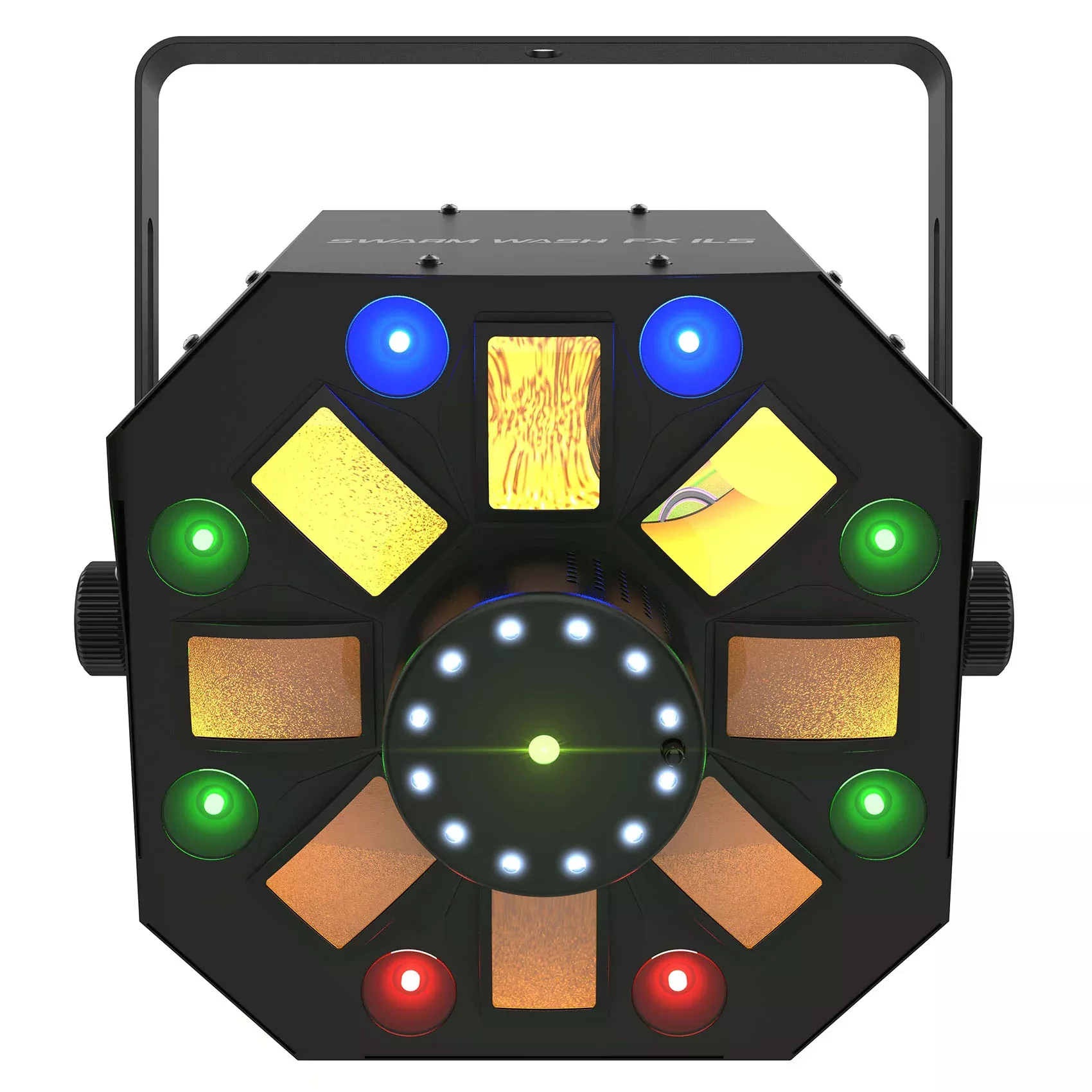 Chauvet DJ Swarm Wash FX ILS RGBAW+UV DMX LED Rotating Derby/Laser/Strobe Light