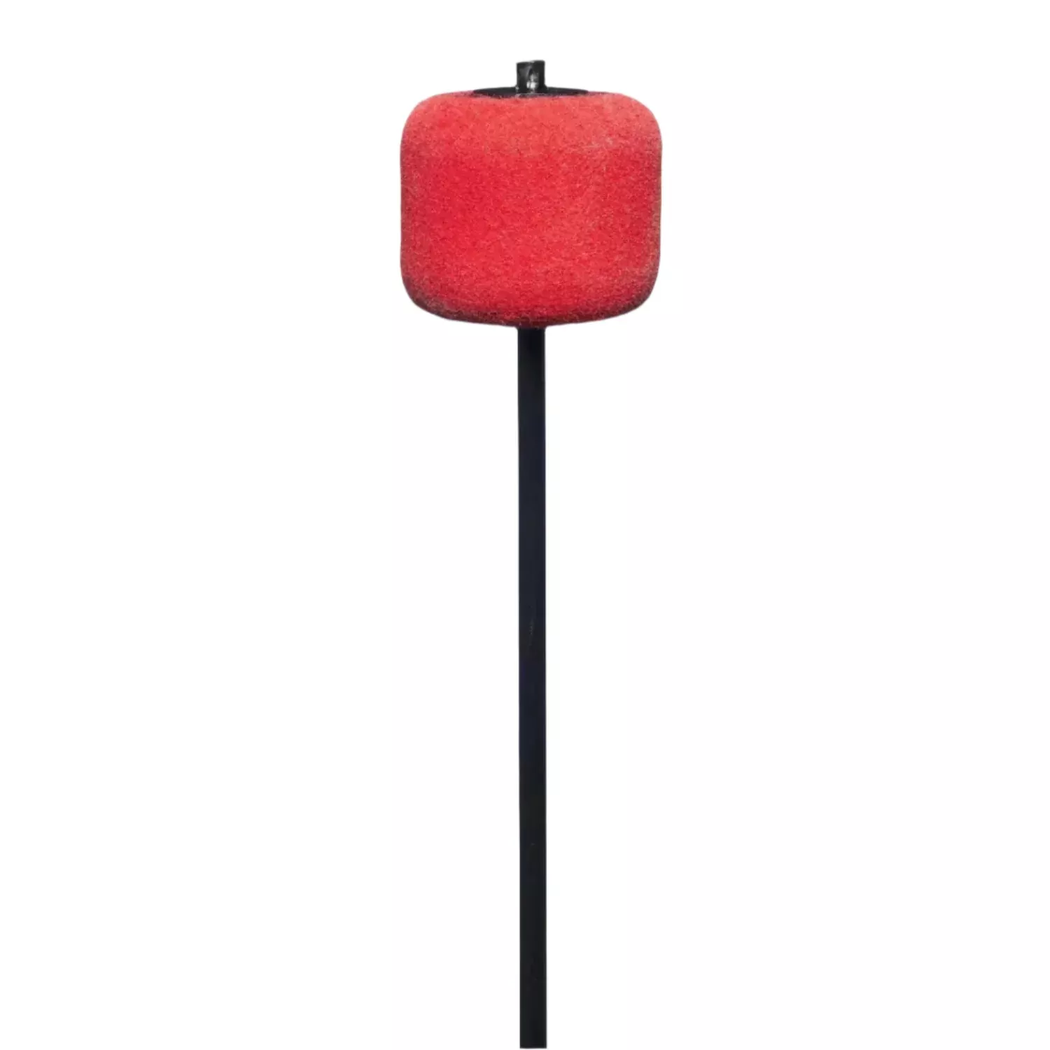 Danmar 8-Inch Percussion Felt Bass Drum Beater - Red