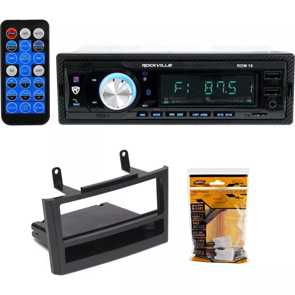 Digital Media Bluetooth AM/FM/MP3 USB/SD Receiver For 2000-2003 Nissan Maxima