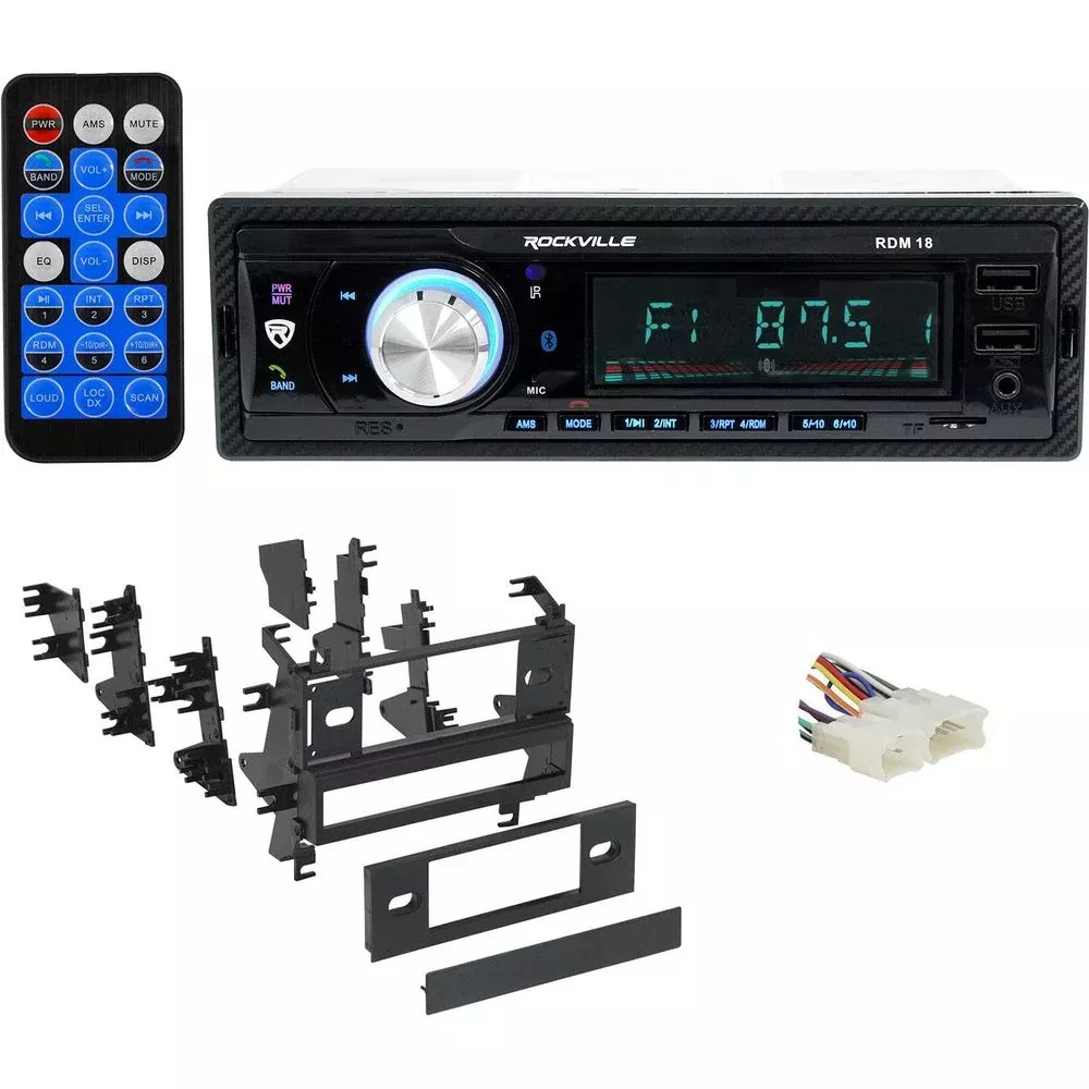 Digital Media Bluetooth Stereo MP3 USB/SD Receiver For 1987-2002 Toyota 4-Runner