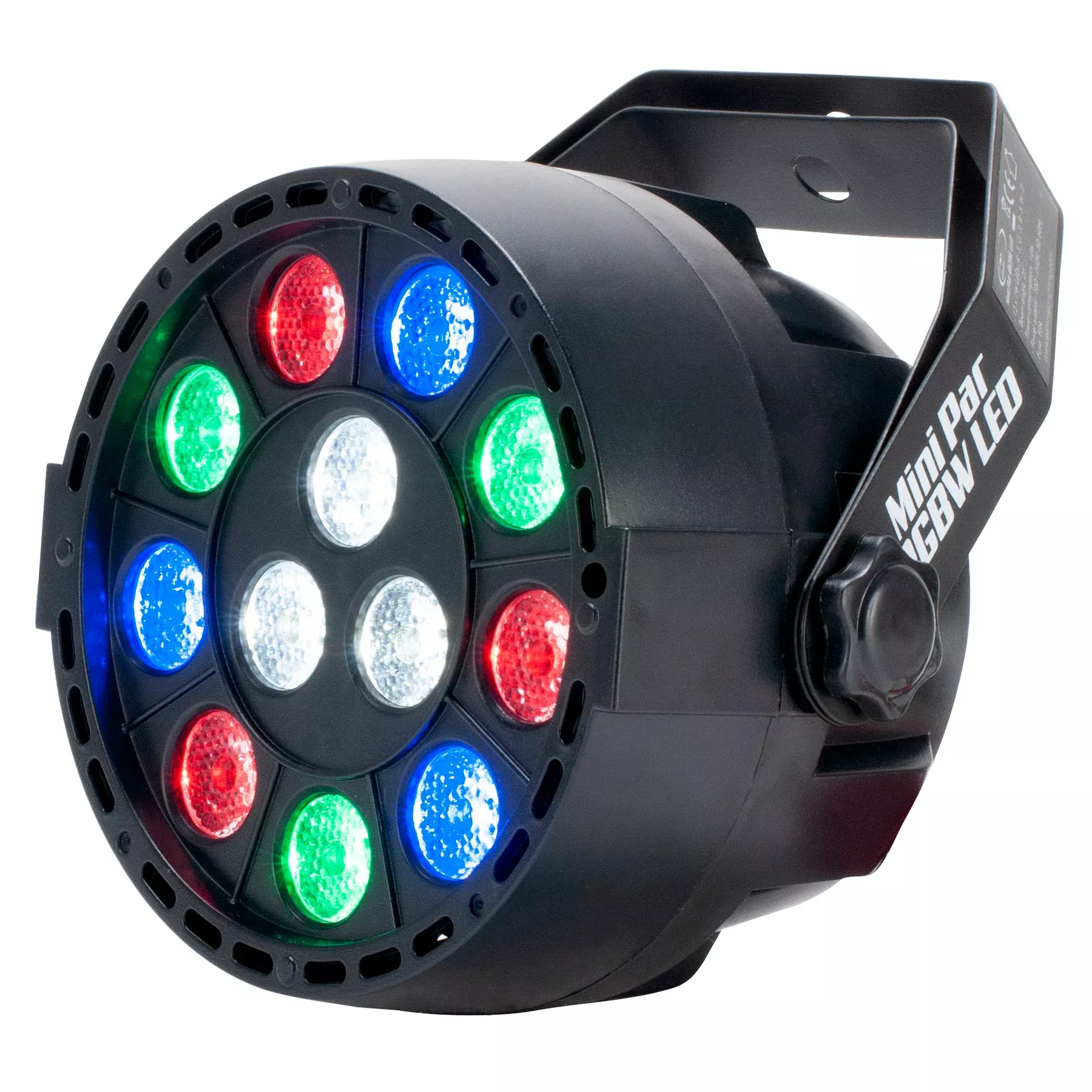 Eliminator Mini Par RGBW LED DMX Par Wash Light For DJ/Stage/Clubs/Bars/Events