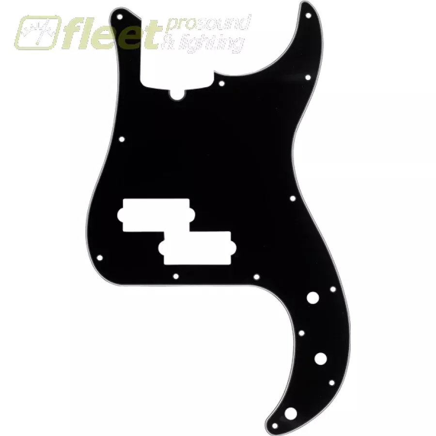 FENDER 0991352000 13-HOLE MULTI-PLY MODERN-STYLE PRECISION BASS PICKGUARDS, BLACK