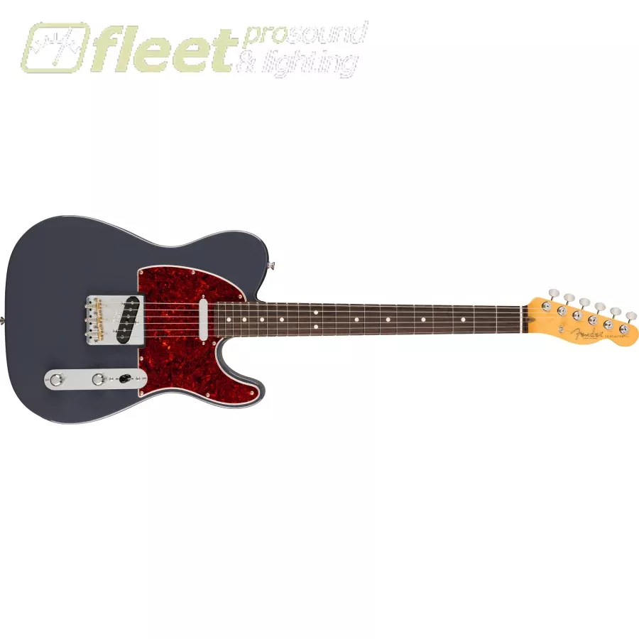 Fender American Professional Classic Telecaster Electric Guitar Rosewood Faded Black w/Deluxe Bag - 0114960322
