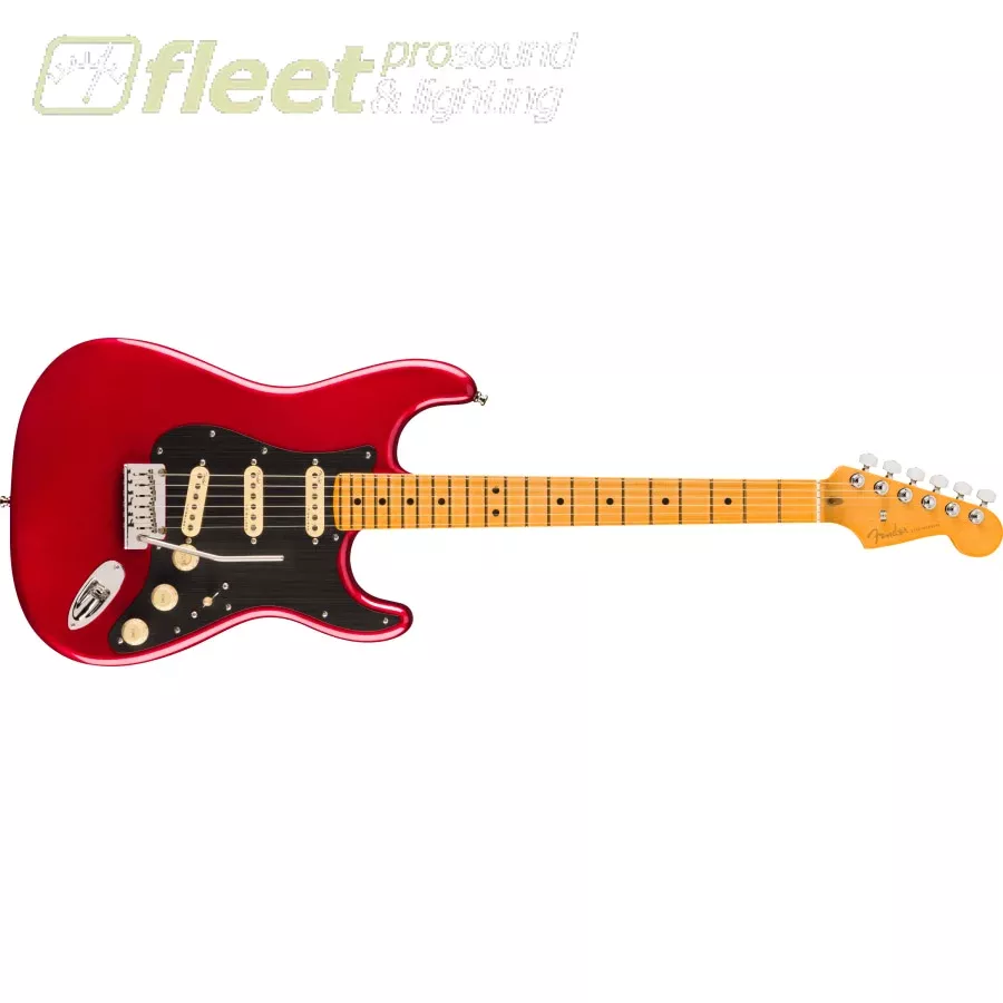 Fender American Ultra II Stratocaster SSS, Maple Fingerboard, Sinister Red - 0119142799