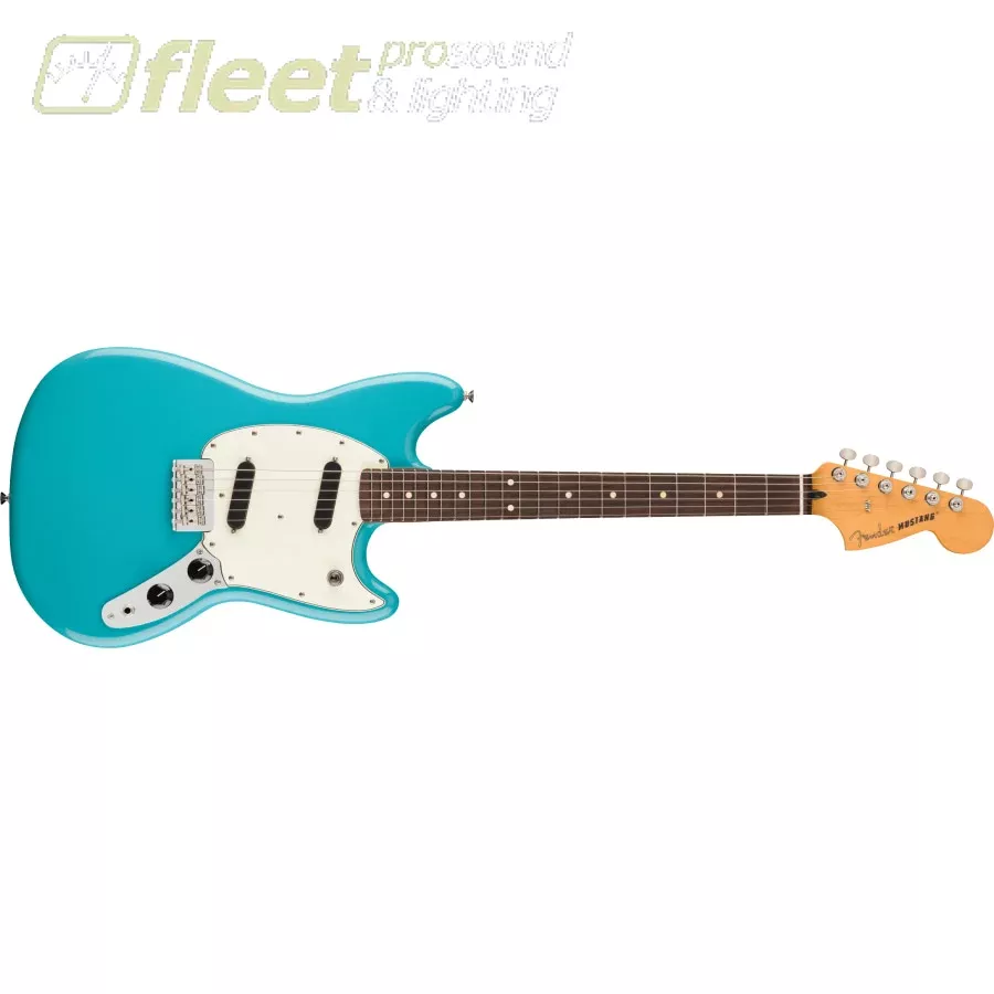 Fender Player II Mustang, Rosewood Fingerboard, Aquatone Blue, 0140460518