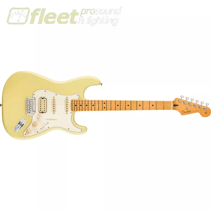 Fender Player II Stratocaster HSS, Maple Fingerboard, Hialeah Yellow, 0140542561