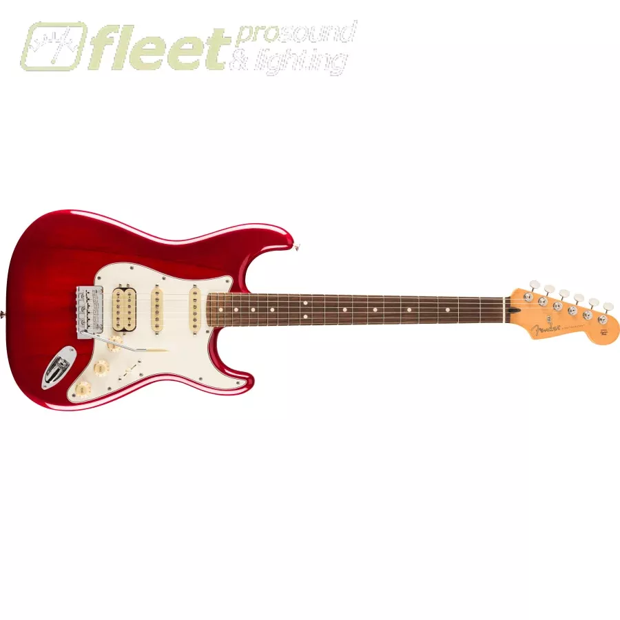 Fender Player II Stratocaster HSS, Rosewood Fingerboard, Transparent Cherry Burst, 0140540525