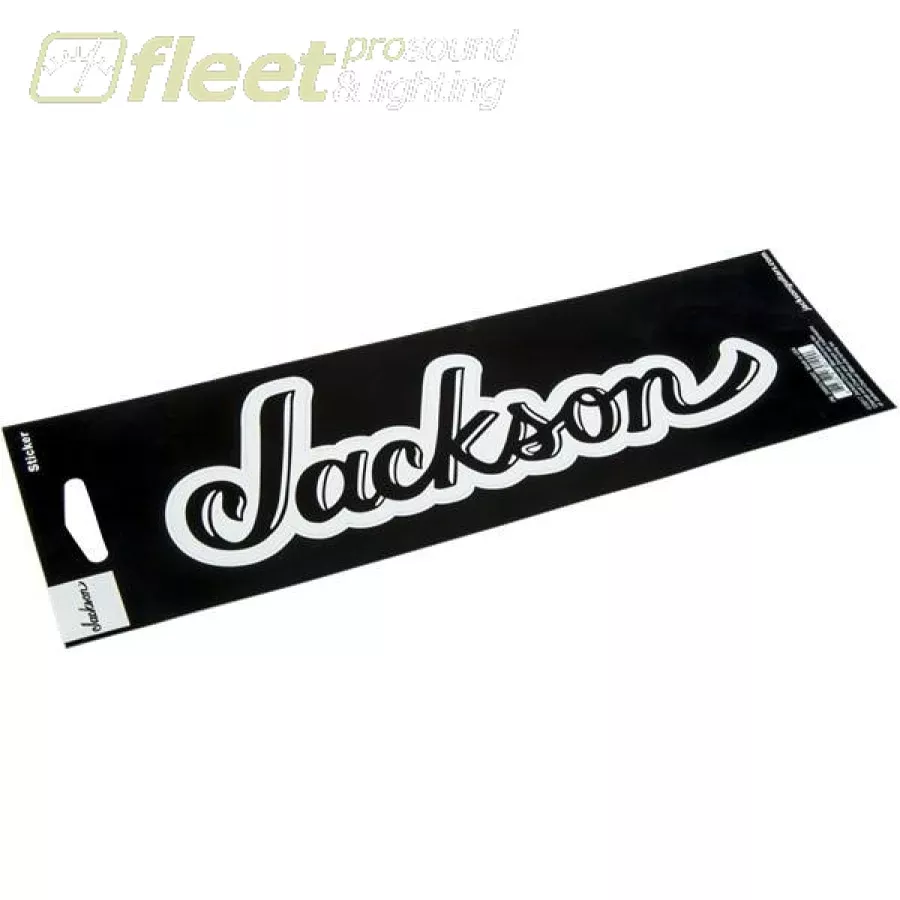 Jackson Guitars Sticker - Black (2995576002)