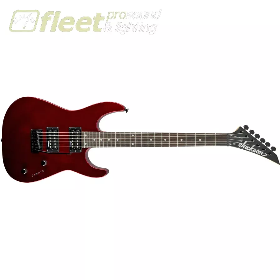 Jackson JS12-MR Dinky Amaranth Fingerboard Guitar - -Metallic Red (2910112552)