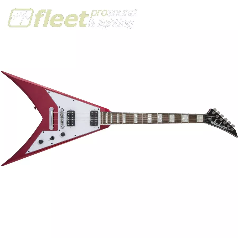 Jackson X Series Signature Scott Ian King V KVXT, Laurel Fingerboard Guitar - Candy Apple Red (2916403509)
