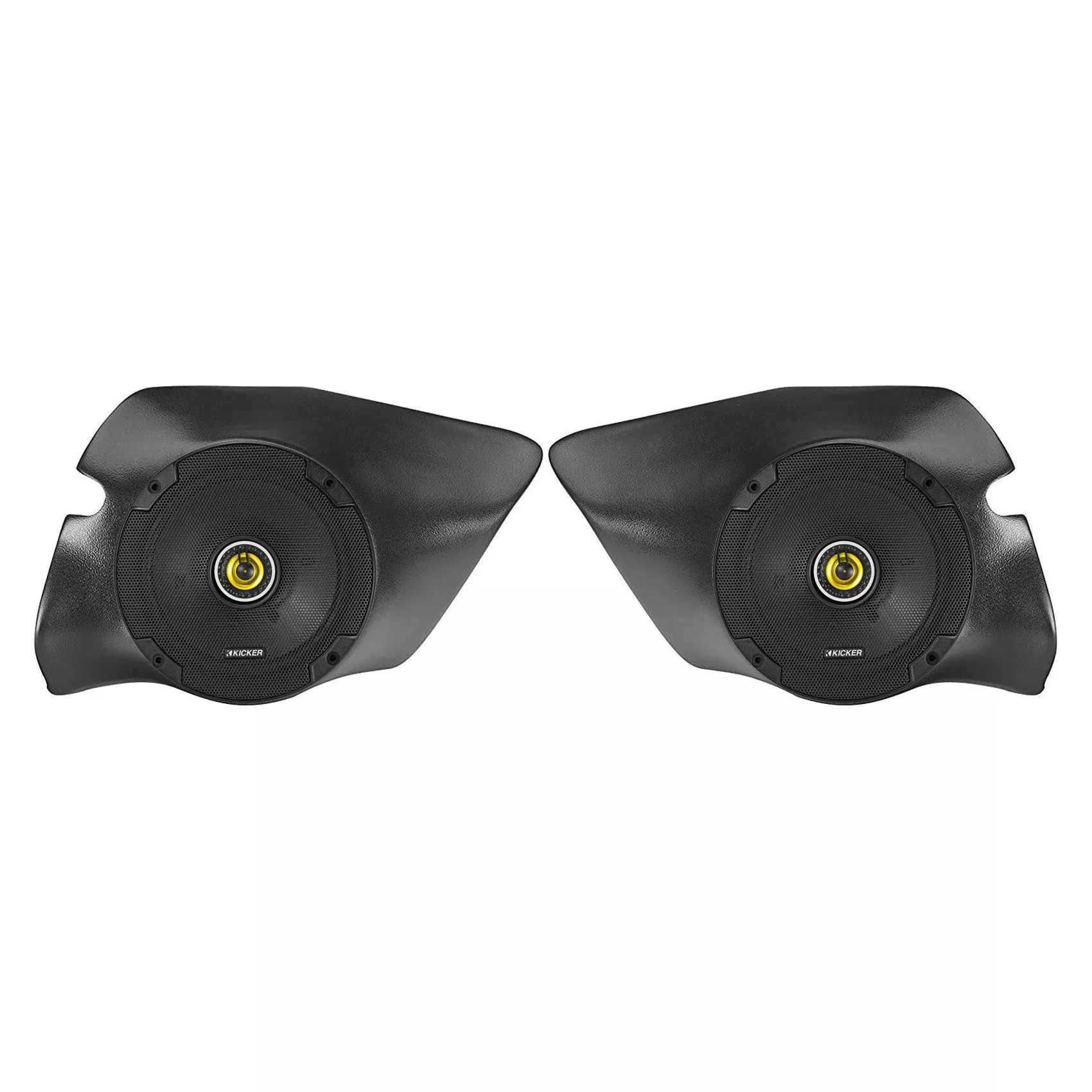 Kicker 6.5" Kick Panel Speakers fits 2014-2023 Polaris RZR / XP