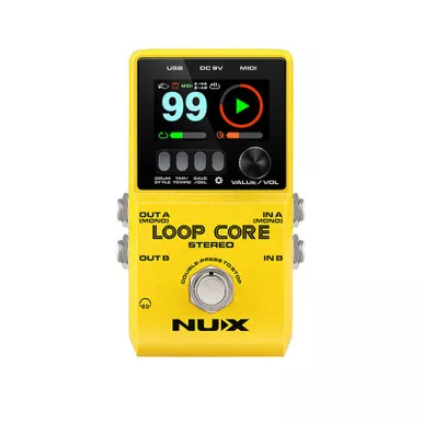 NUX Loop Core Stereo Looper Pedal
