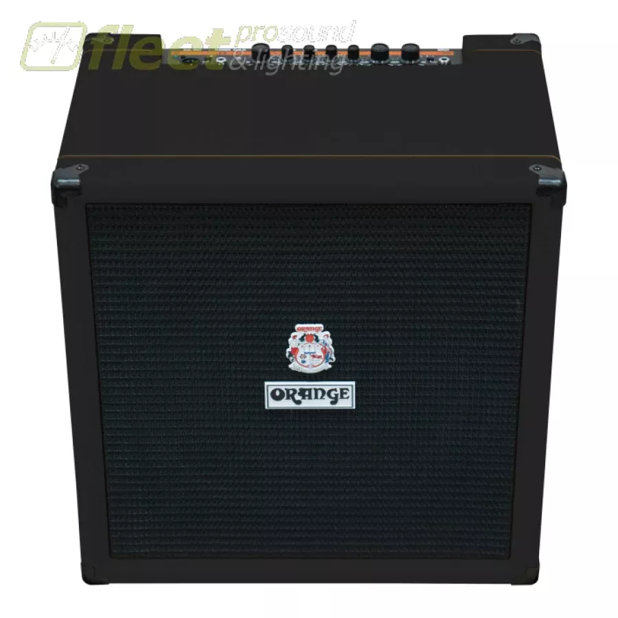 Orange CRUSH BASS 100-BK 100 Watt Bass Guitar Combo with Tuner - Black