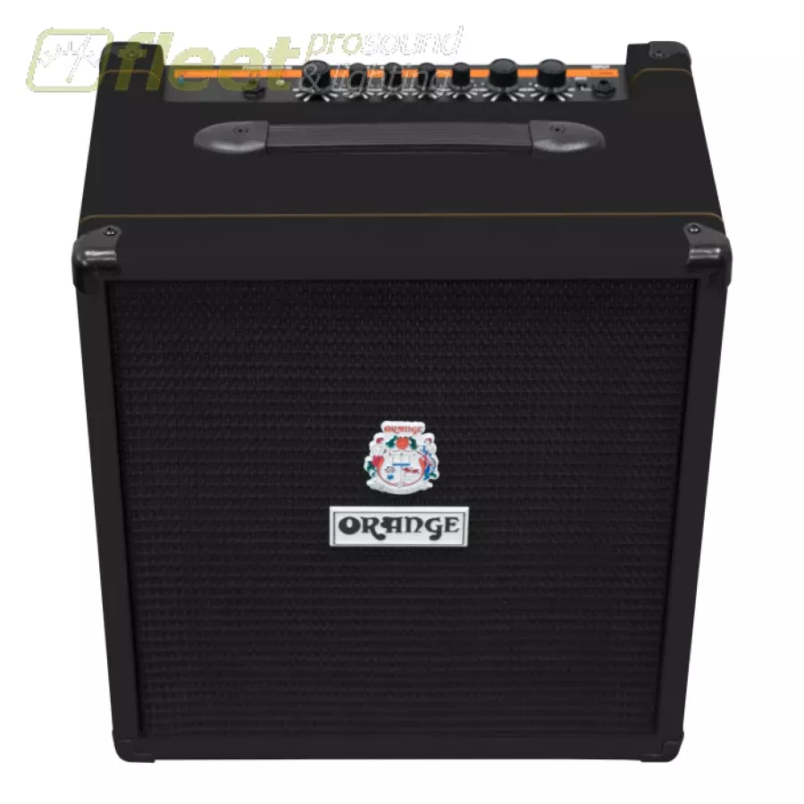 Orange CRUSH BASS 50-BK 50 Watt Bass Guitar Combo with Tuner - Black