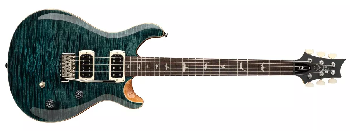 PRS SE CE24 Electric Guitar with Gig Bag, Slate Blue -CE4BRXN1-SB - 115984::SB