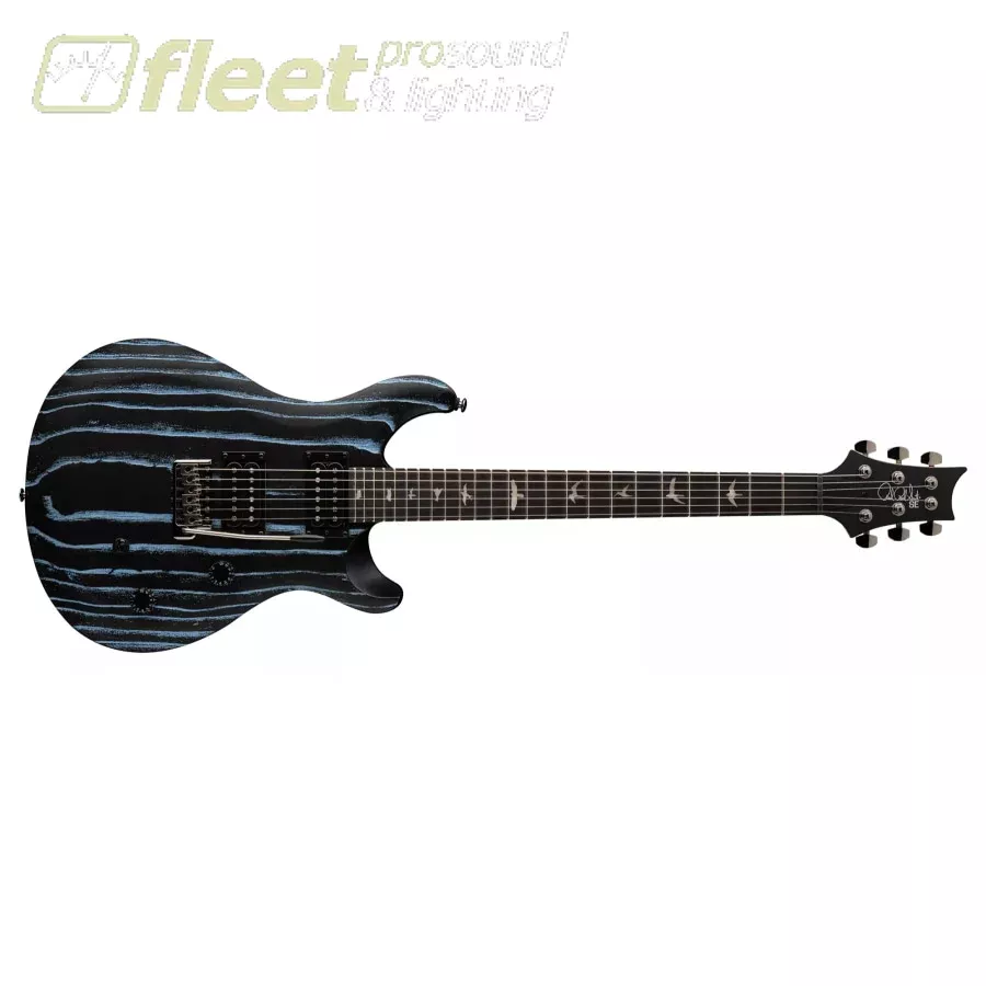 PRS SE CE24 Limited Edition Swamp Ash Sand Blasted Electric Guitar - Blue
