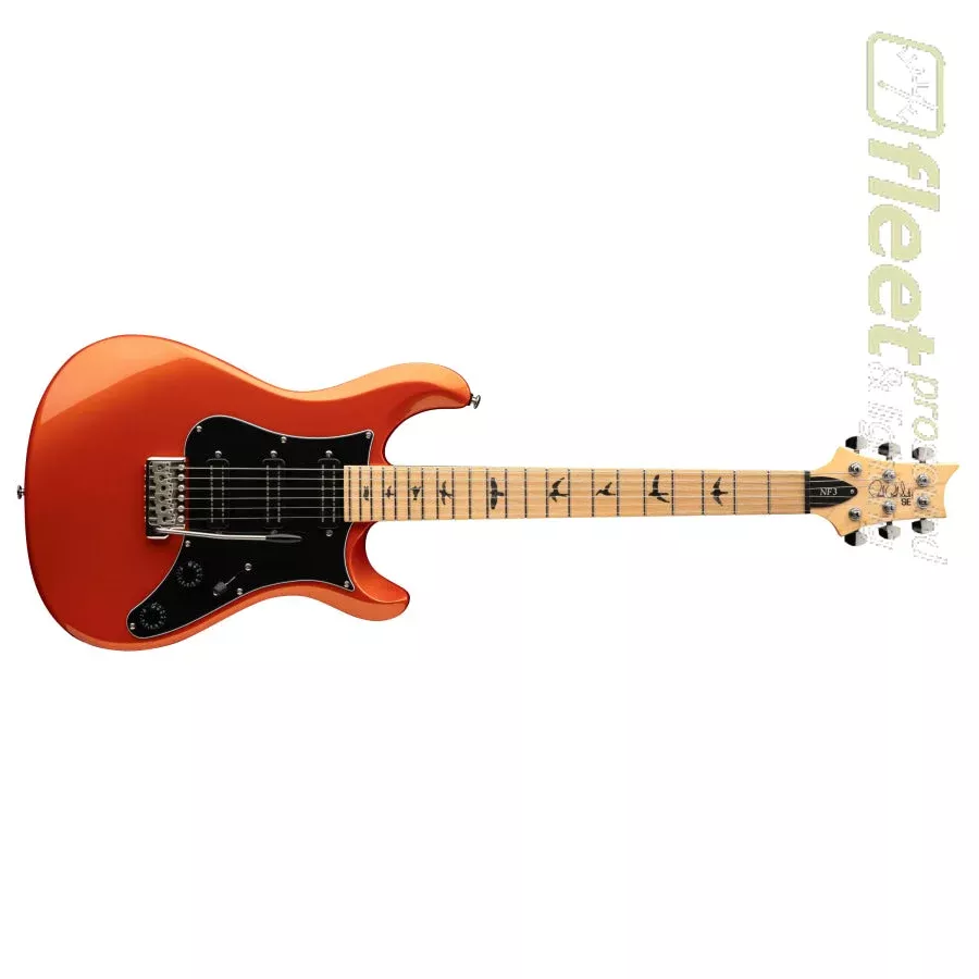 PRS SE NF3 Maple Fretboard Electric Guitar in Metallic Orange w/Gigbag - NF3M-MO
