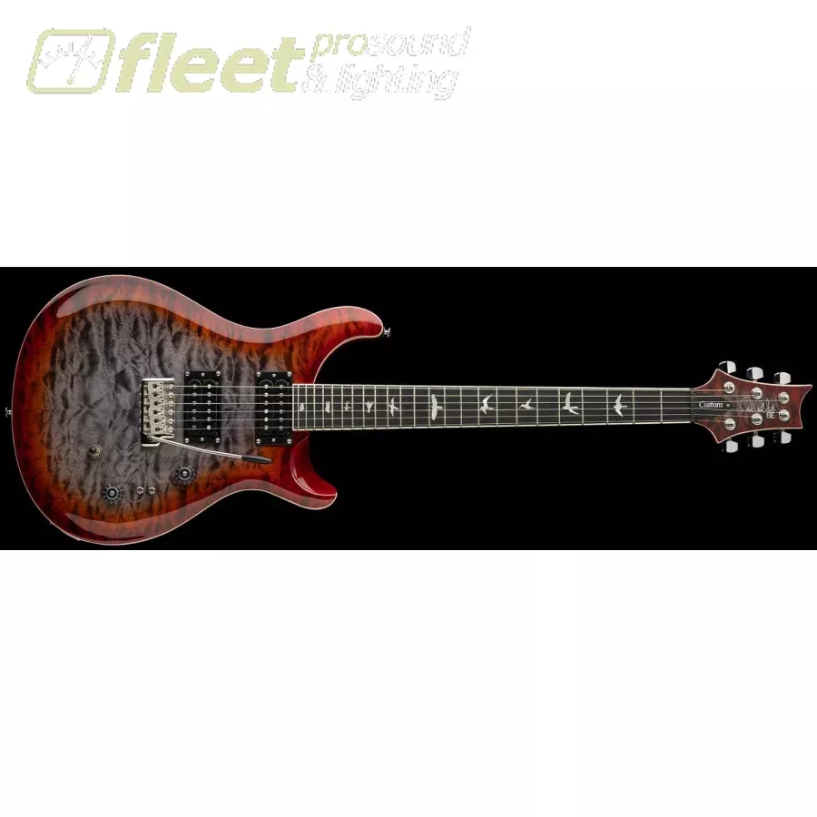 PRS SE2026 Custom 2408 Quilted Maple Electric Guitar in Charcoal Cherry Burst - C84QQEIN1-GC