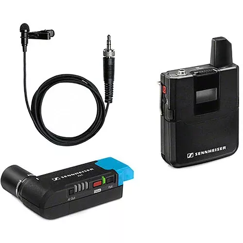 Sennheiser AVX-ME2 SET Digital Camera-Mount Wireless Omni Lavalier Microphone System (1.9 GHz) (* OPEN BOX *)
