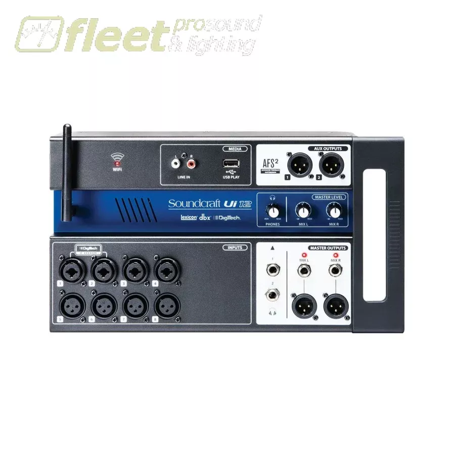 Soundcraft Ui12 Remote Conrolled Digital Mixer