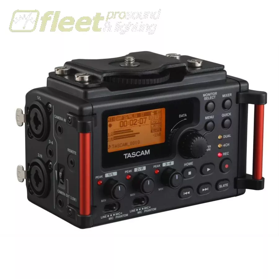 Tascam DR-60DMK2 4-Track Portable Recorderfor DSLR