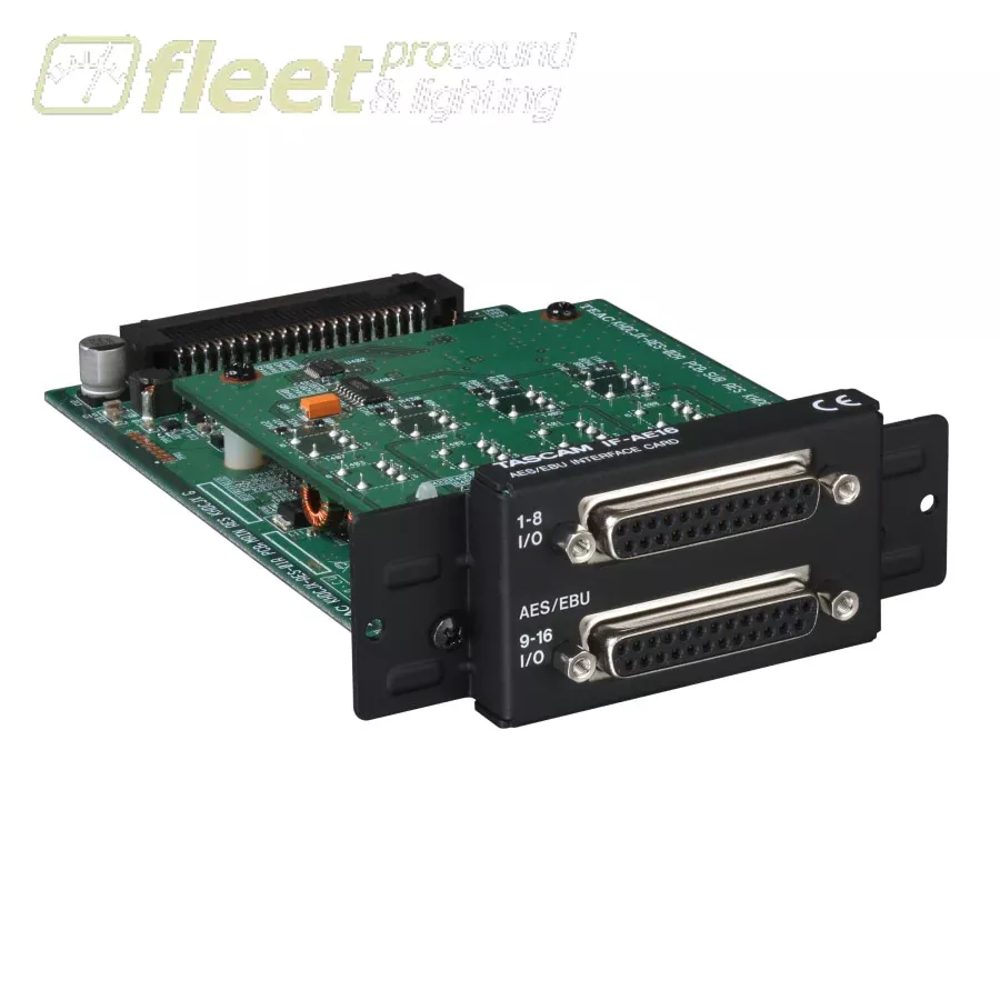 Tascam IF-AE16 16-Channel AES/EBU I/O Card for DA6400