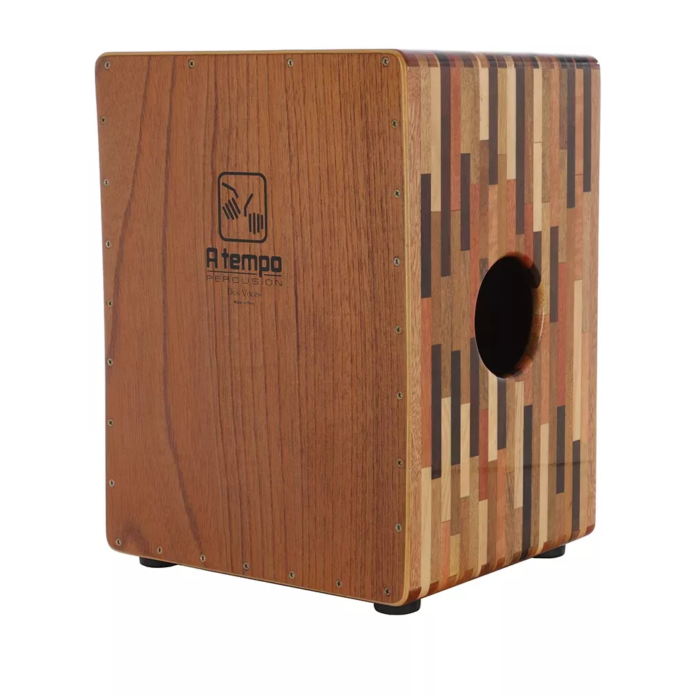 A Tempo Percussion Dos Voces Special Edition Cajon w/ Bag