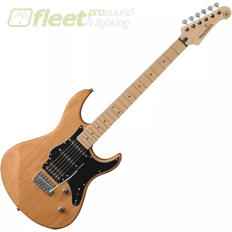 Yamaha PAC112VMX YNS Pacifica Maple 6-String RH Electric Guitar-Yellow Natural Satin