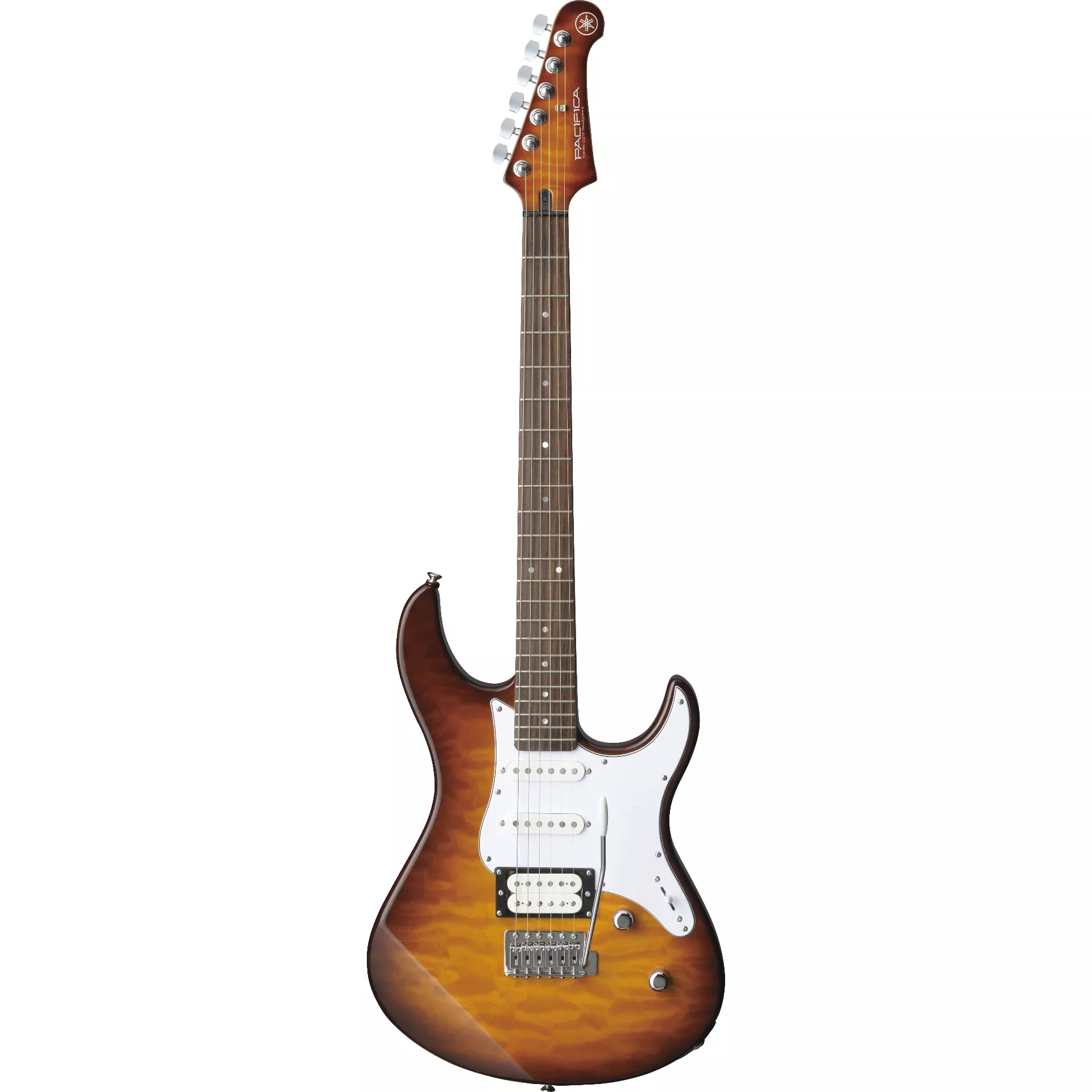 Yamaha PAC212VQM Pacifica Series Quilted Maple Electric Guitar - Tobacco Brown Sunburst