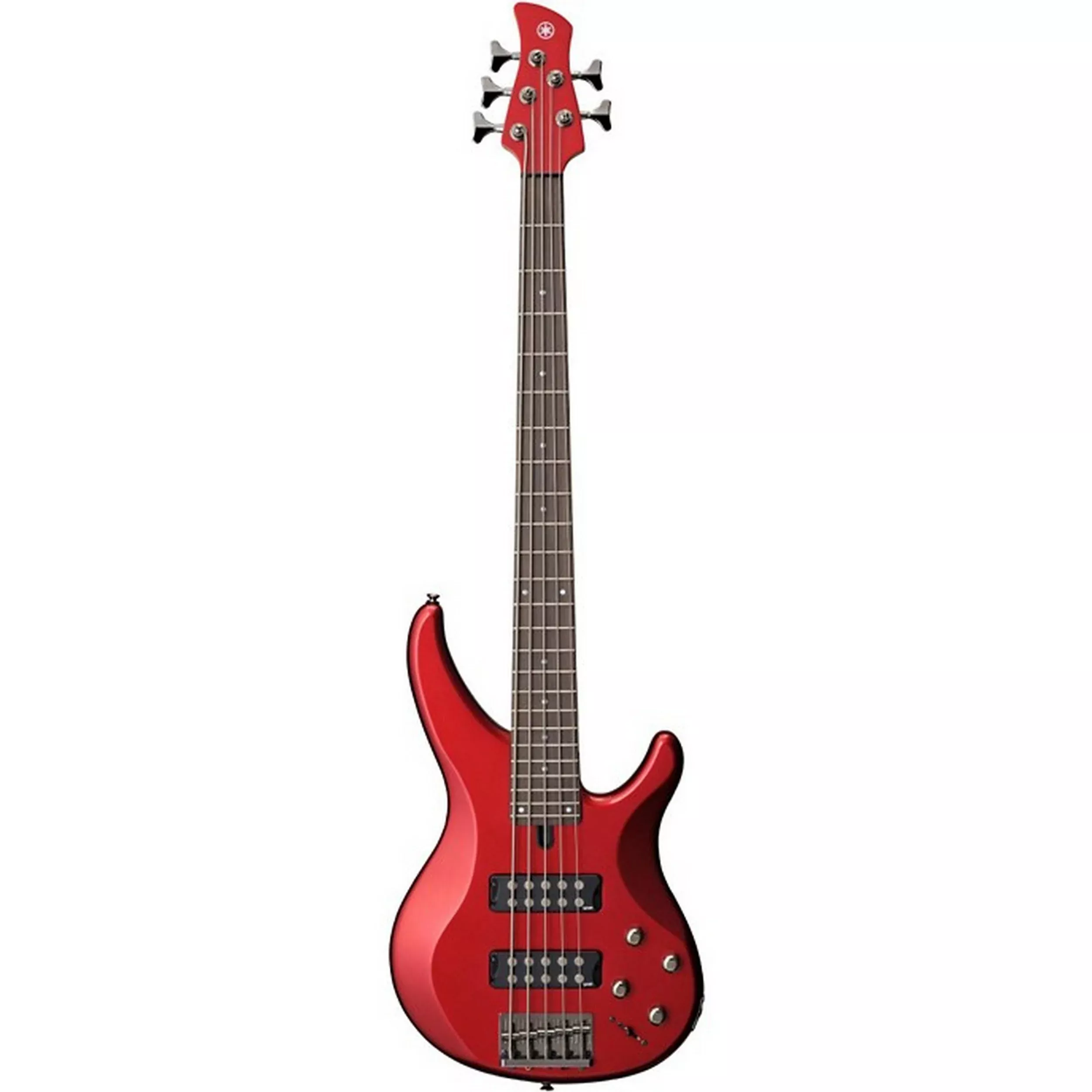 Yamaha TRBX 305 5-String Electric Bass, Candy Apple Red