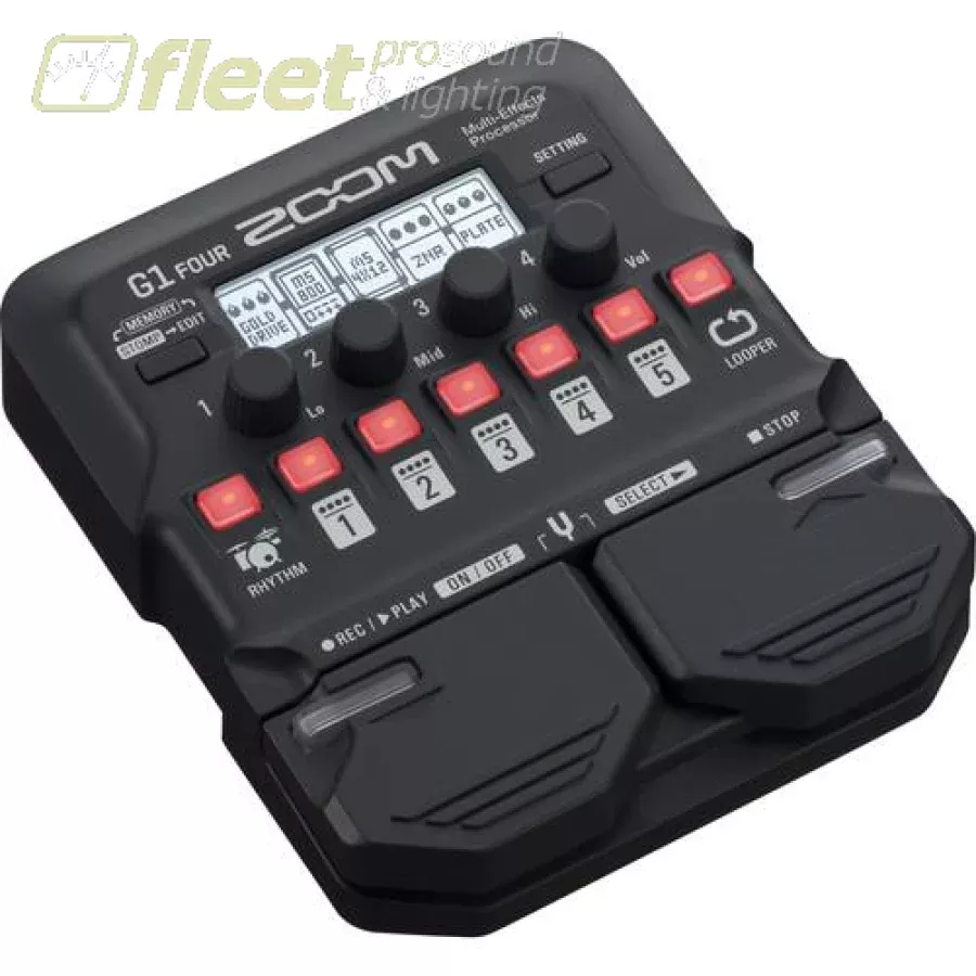 Zoom G1FOUR Multi-Effects Processor