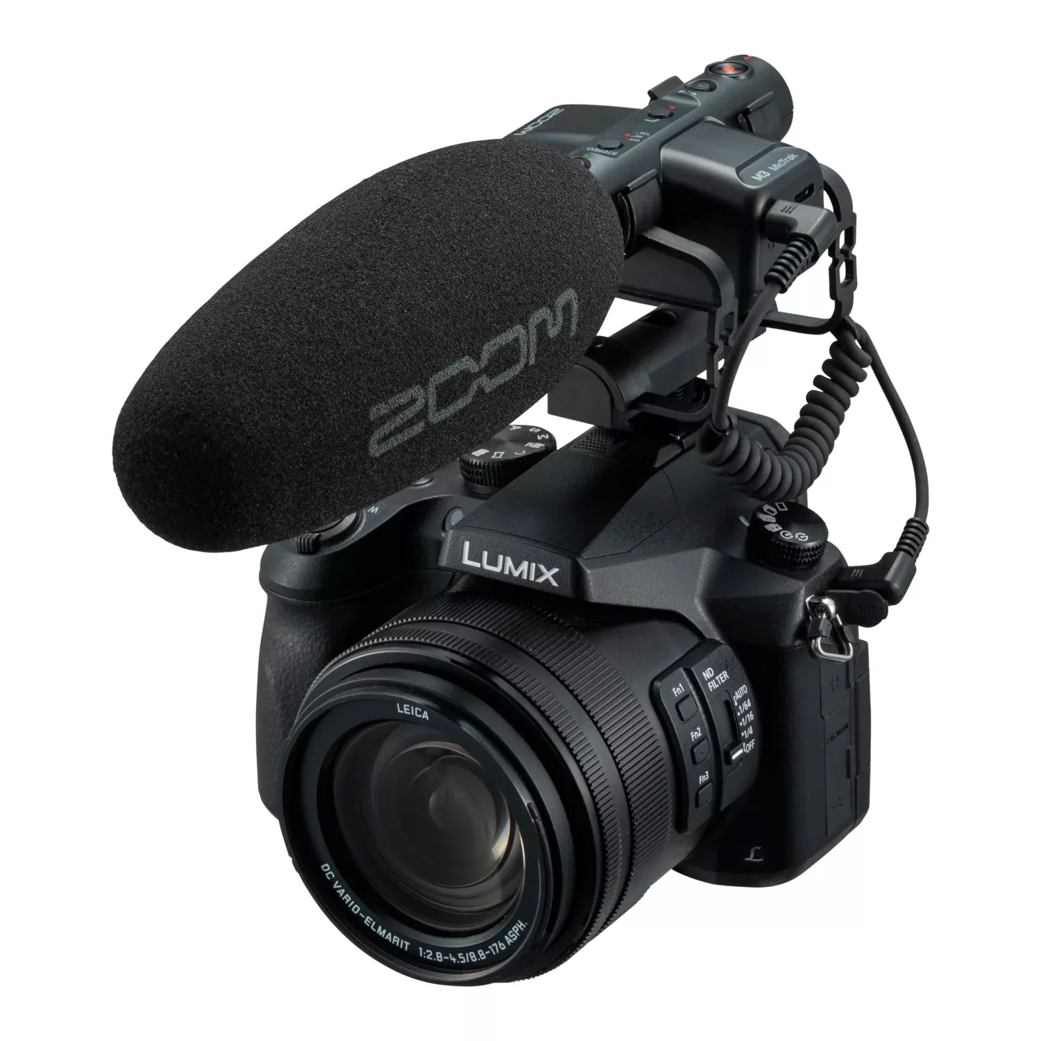 Zoom M3 MicTrak Super Cardioid Shotgun Camera Microphone