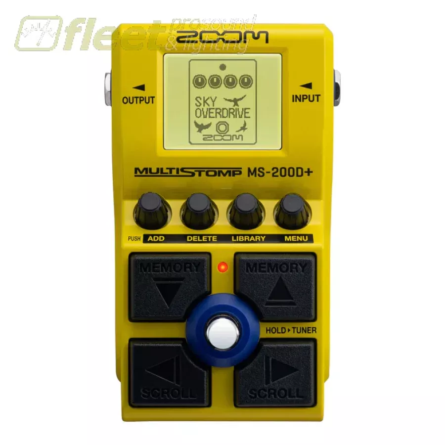 Zoom MS-200D+ Multi stomp Pedal