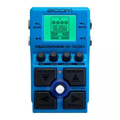 Zoom MS-70CDR+ Multistomp Modulation Pedal for Guitar
