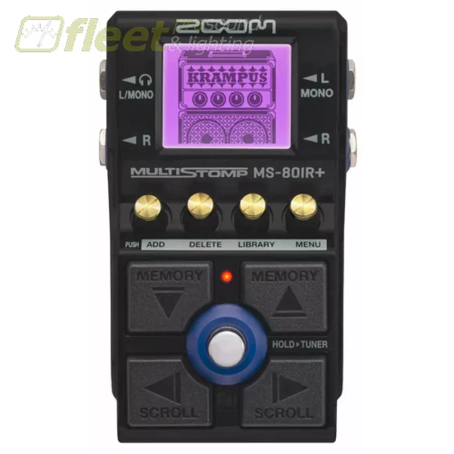 Zoom MS-80IR+ Multistomp Multilayer IR Pedal
